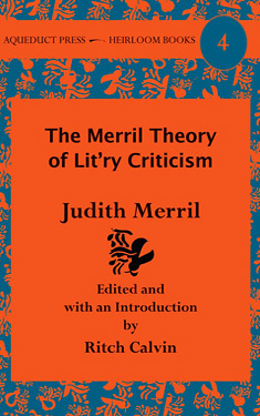 The Merril Theory of Lit'ry Criticism